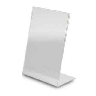 Stojak plakatowy Kon-Plast typu L, krystaliczny format A4