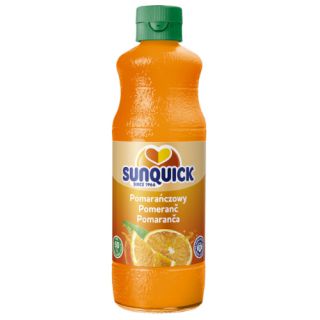 Sunquick Pomarańczowy 700ml, syrop owocowy, napój do rozcieńczania 1 sztuka
