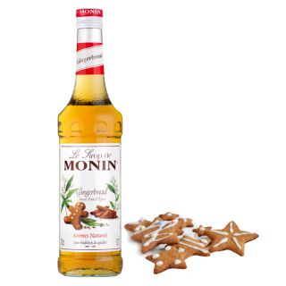 Syrop Monin Piernikowy w szklanej butelce, do kawy i deserów 0,7L