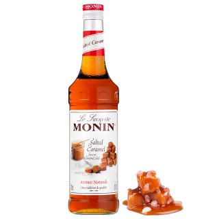 Syrop Monin Słony Karmel w szklanej butelce, do kawy i deserów 0,7L
