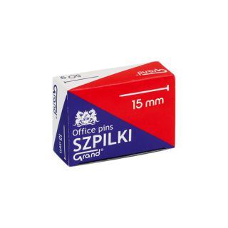 Szpilki krótkie stalowe Grand, długość 15 mm 50g