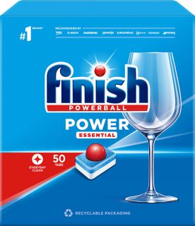 Tabletki do zmywarki Finish Power Essential Fresh 50 sztuk