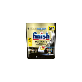 Tabletki do zmywarki Finish Ultimate Plus Lemon, kapsułki 45 sztuk