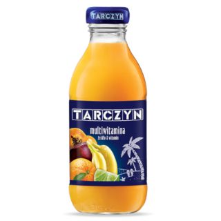 Tarczyn Multiwitamina 300ml, sok owocowy w szklanej butelce 15 sztuk