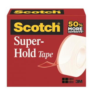 Taśma Scotch Super-Hold, super mocna, transparentna

 19 mm x 25,4 m