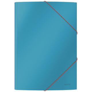 Teczka kartonowa z gumką Leitz Cosy, A4, niebieska 30020061 morski niebieski