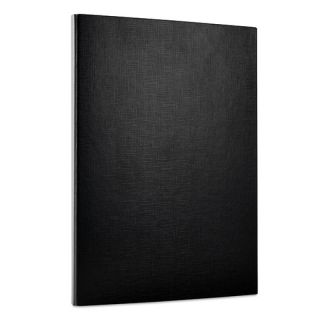 Teczka przestrzenna Office Products A4, grzbiet 1,5 cm, kartonowa na rzep, 3-skrzydłowa czarna