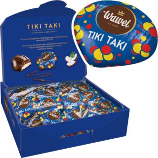 Tiki Taki Wawel, czekoladki z nadzieniem, kartonik 330g