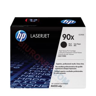 Toner HP LaserJet CE390X czarny. Zwiększona wydajność. czarny