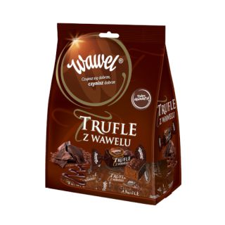 Trufle Wawel, cukierki czekoladowe, rumowe 245g