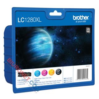 Tusz Brother LC1280XL do MFCJ 5910DW / 6510DW / 6910DW CMYK