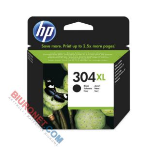 Tusz HP 304XL do DeskJet 2620, pojemność 5,5ml, wydajność 300 stron czarny BK