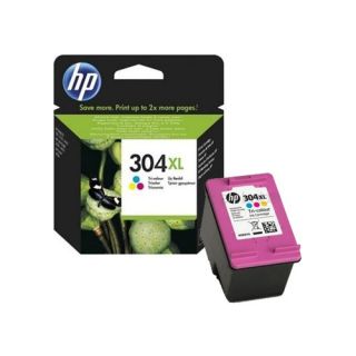 Tusz HP 304XL do DeskJet 2620, pojemność 7ml, wydajność 300 stron kolory CMY