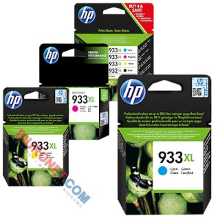 Tusz HP 933XL do OfficeJet 6100, pojemność 8,5ml, wydajność 825 stron cyan