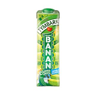 Tymbark Owoce Świata Zielony Banan 1L, owocowy napój w kartonie 1 sztuka