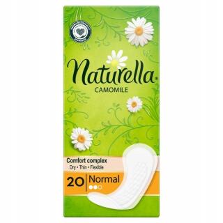 Wkładki higieniczne Naturella Normal, rumiankowe 20 sztuk