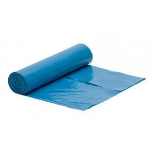 Worki na odpady Dotts, super mocna folia LDPE 32 mikrony, bez wiązania, niebieskie 120L x 25 sztuk