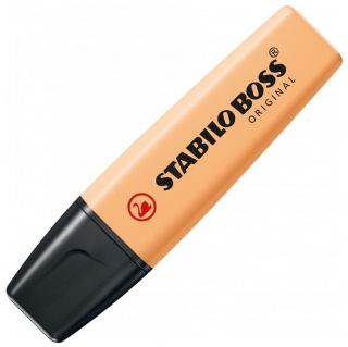 Zakreślacz pastelowy Stabilo Boss Original Pastel, 2-5mm subtelny pomarańczowy