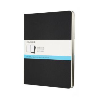 Zeszyt Moleskine Cahier Journals XL 19x25 cm, 120 kartek, czarna oprawa tekturowa, 3 sztuki w kropki