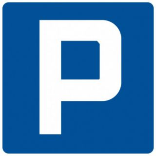 Znak tabliczka piktogram TDC, Parking 33 x 33 cm