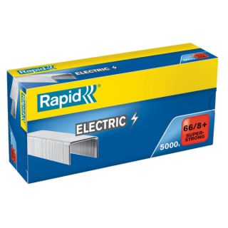 Zszywki Rapid Super Strong Electric 5M, 5000 sztuk, do zszywaczy elektrycznych 66/8+ do 50 kartek