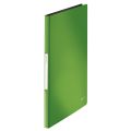 Album ofertowy Leitz Solid A4, 20 koszulek, okładka miękka jasno zielony
