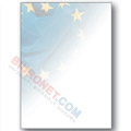 Arkusz barwny Unia A4/100g, papier ozdobny 50 arkuszy