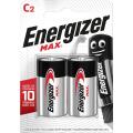 Baterie Energizer MAX LR14 C, alkaliczne 1.5V, blister 2 sztuki