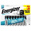 Baterie Energizer Max Plus LR6 AA, najdłużej działające paluszki alkaliczne 1.5V, blister 8 sztuk