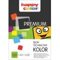 Blok techniczny Happy Color, 10 kolorowych kart, gramatura 220g/m2 format A3