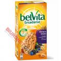 Ciastka LU BelVita Śniadanie, 6 x 4 ciastka, 300g owoce leśne