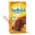 Ciastka LU BelVita Śniadanie, 6 x 4 ciastka, 300g kakaowe