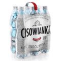 Cisowianka 1,5L x 6 sztuk, woda mineralna w butelkach PET lekko gazowana