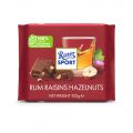 Czekolada Ritter SPORT mleczna czekolada 100g rum i bakalie