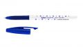 Długopis jednorazowy Toma TO-059, ze skuwką niebieski