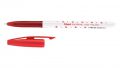 Długopis jednorazowy Toma TO-059, ze skuwką czerwony