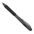 Długopis żelowy Pentel WOW Gel K437, gumowy uchwyt, automatyczny czarny