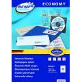 Etykiety uniwersalne Avery Zweckform Economy Europe, ekonomiczne, papierowe białe, 100 arkuszy A4 70X29,7mm