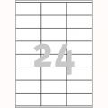 Etykiety uniwersalne Avery Zweckform, papierowe białe, 100 arkuszy A4 70 x 36 mm