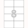 Etykiety uniwersalne Avery Zweckform, papierowe białe, 100 arkuszy A4 105 x 74 mm