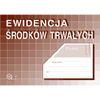 Ewidencja środków trwałych A5, 32 kartki, offsetowy druk Michalczyk i Prokop K8 32 kartki