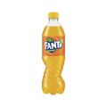 Fanta 0,5L, napój gazowany o smaku pomarańczowym w butelce PET 12 sztuk