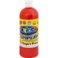 Farba plakatowa Carioca Tempera wodna 1000ml czerwona