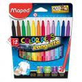 Flamastry szkolne Maped Color'Peps 12 kolorów