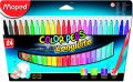 Flamastry szkolne Maped Color'Peps 24 kolory