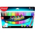 Flamastry szkolne Maped Color'Peps 24 kolory