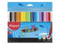 Flamastry szkolne Maped Color'Peps Ocean 18 kolorów