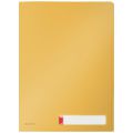 Folder A4 z 3 przegródkami Leitz Cosy, żółta 47160019 ciepły żółty