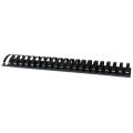 Grzbiety do bindowania Office Products 51 mm, do 510 kartek, plastikowe, 50 sztuk czarne