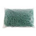 Gumki recepturki Office Products, średnica 100 mm, 60% kauczuku, 1 kg zielone